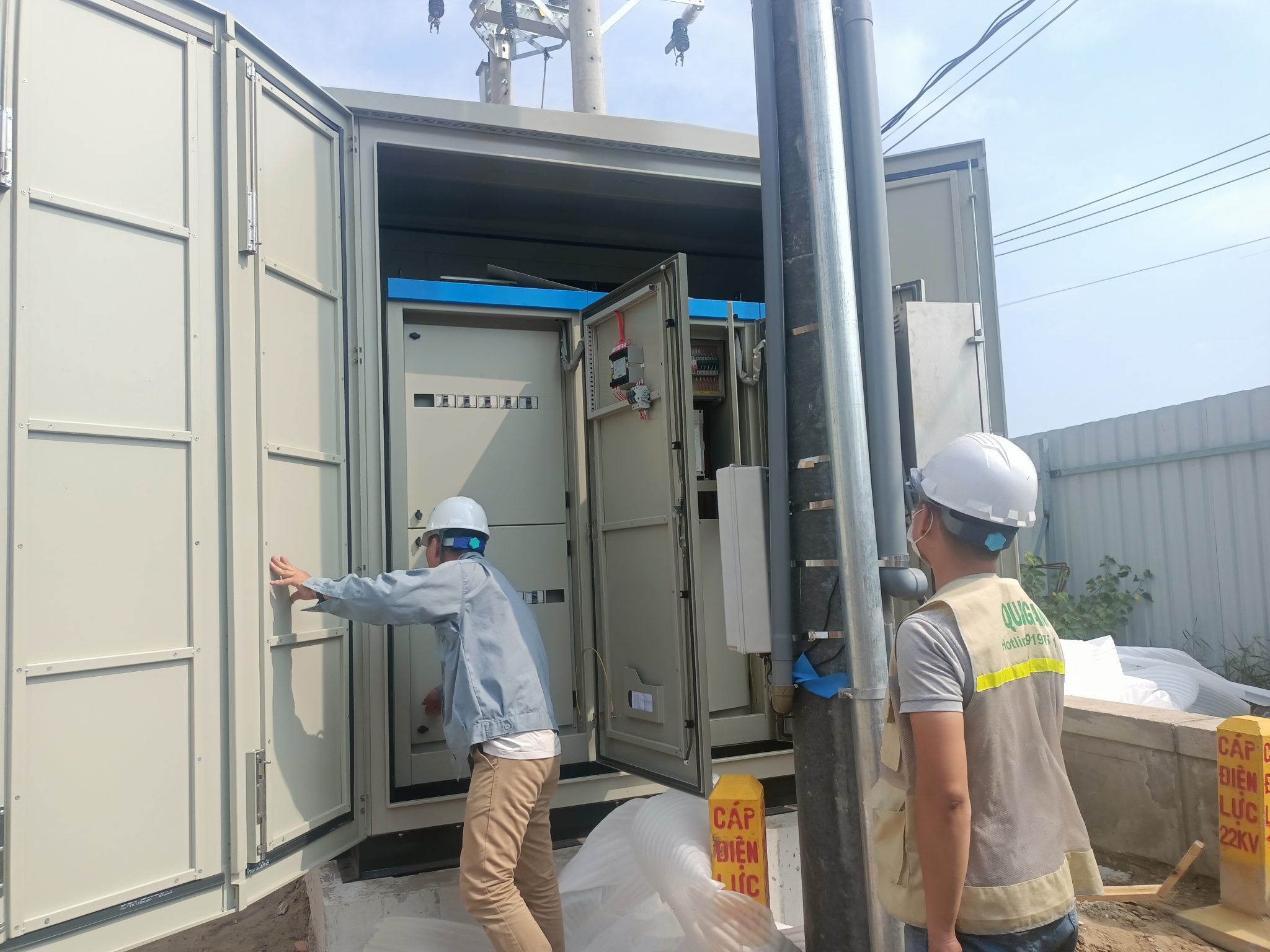 Bản vẽ chi tiết thiết kế trạm sạc 240kW.