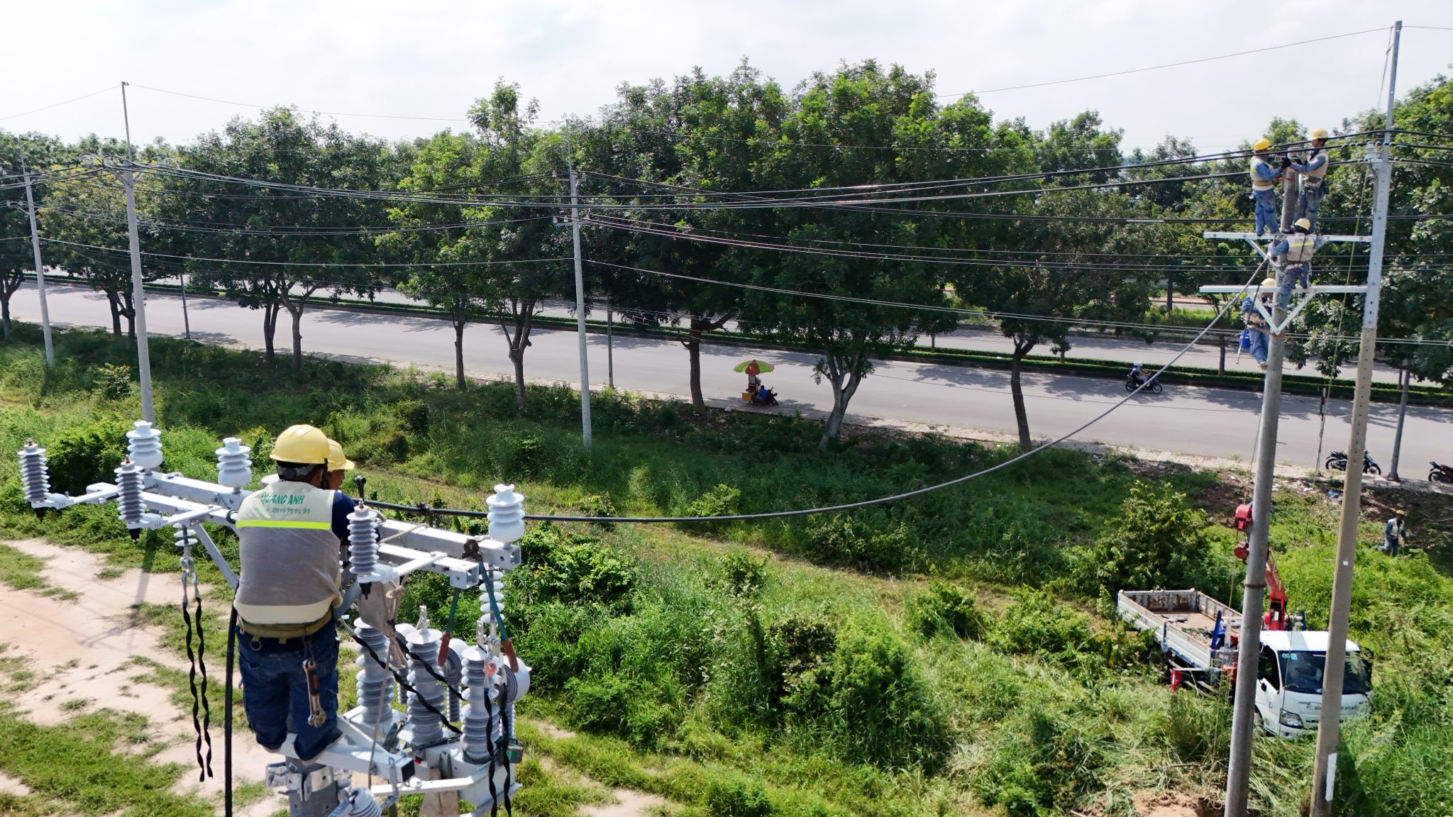 Các bước kỹ thuật cải thiện hệ thống điện công nghiệp Biểu đồ các bước cải thiện hệ thống điện công nghiệp.