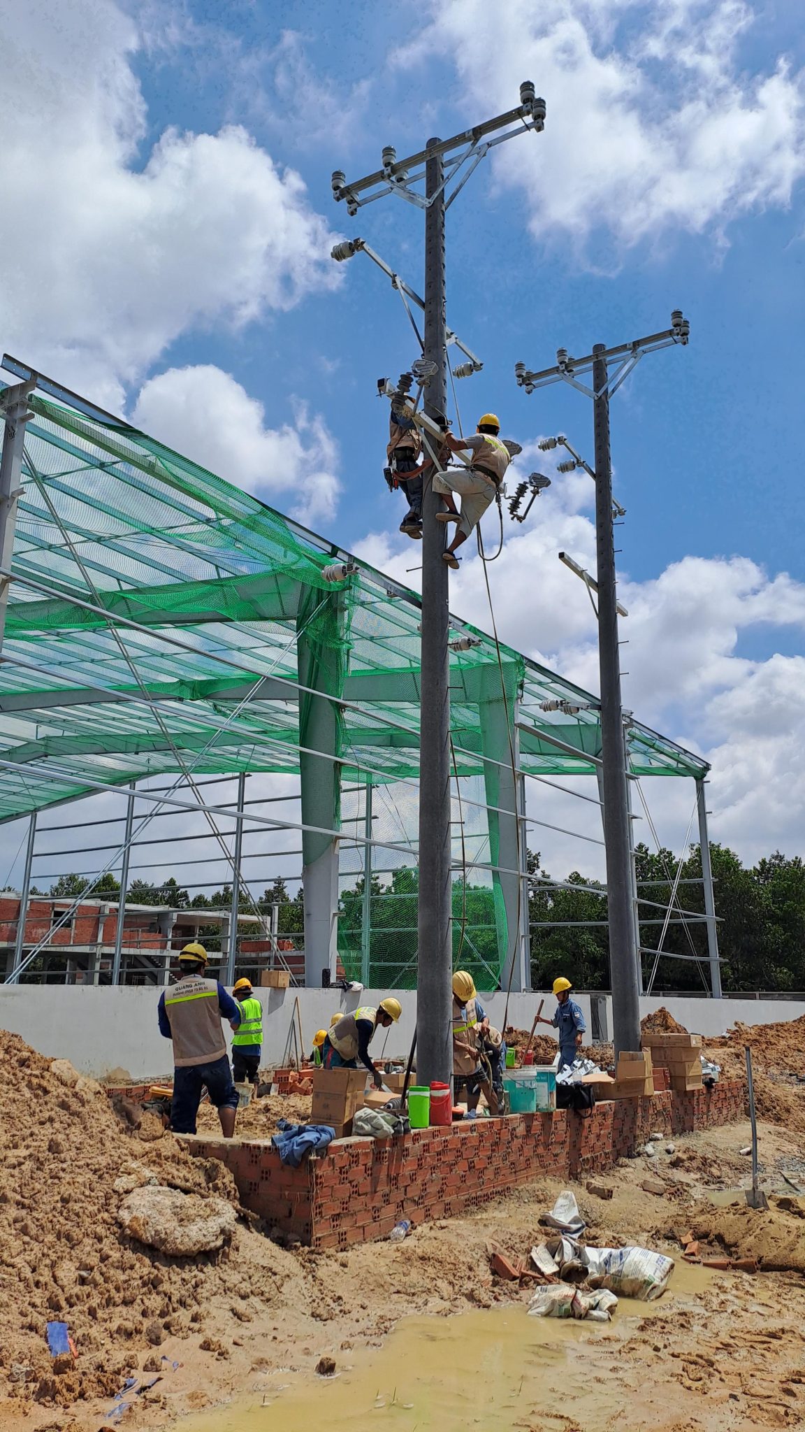 Quy trình xây dựng mới cho trạm biến áp