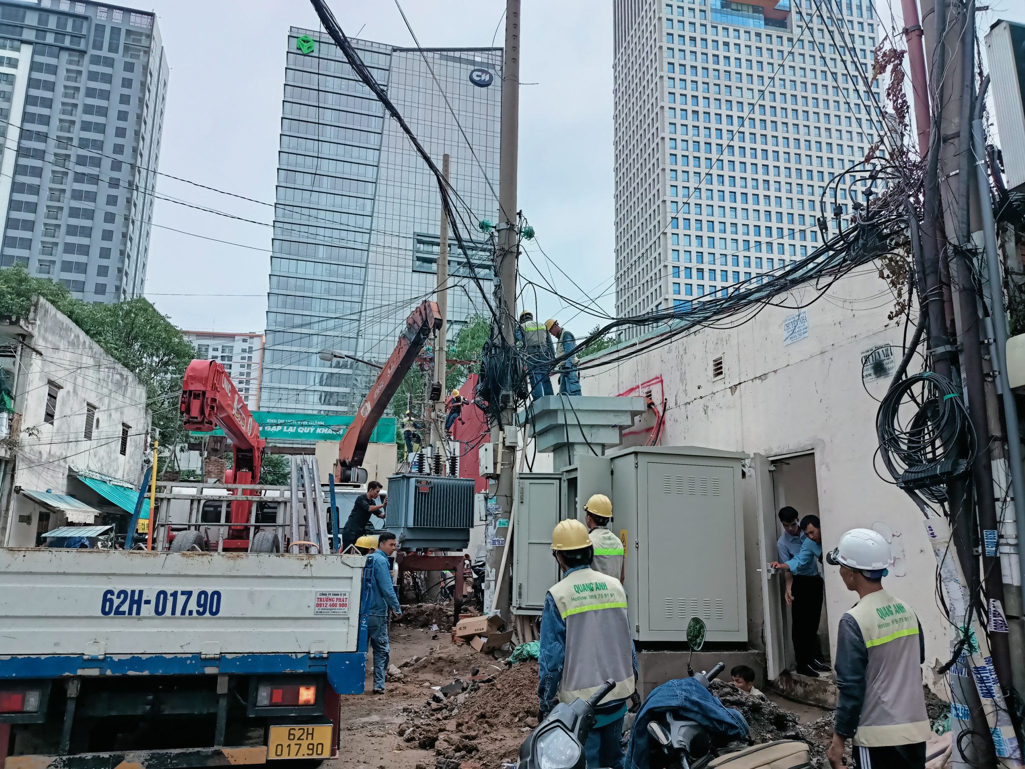 Trạm biến áp trong môi trường công nghiệp