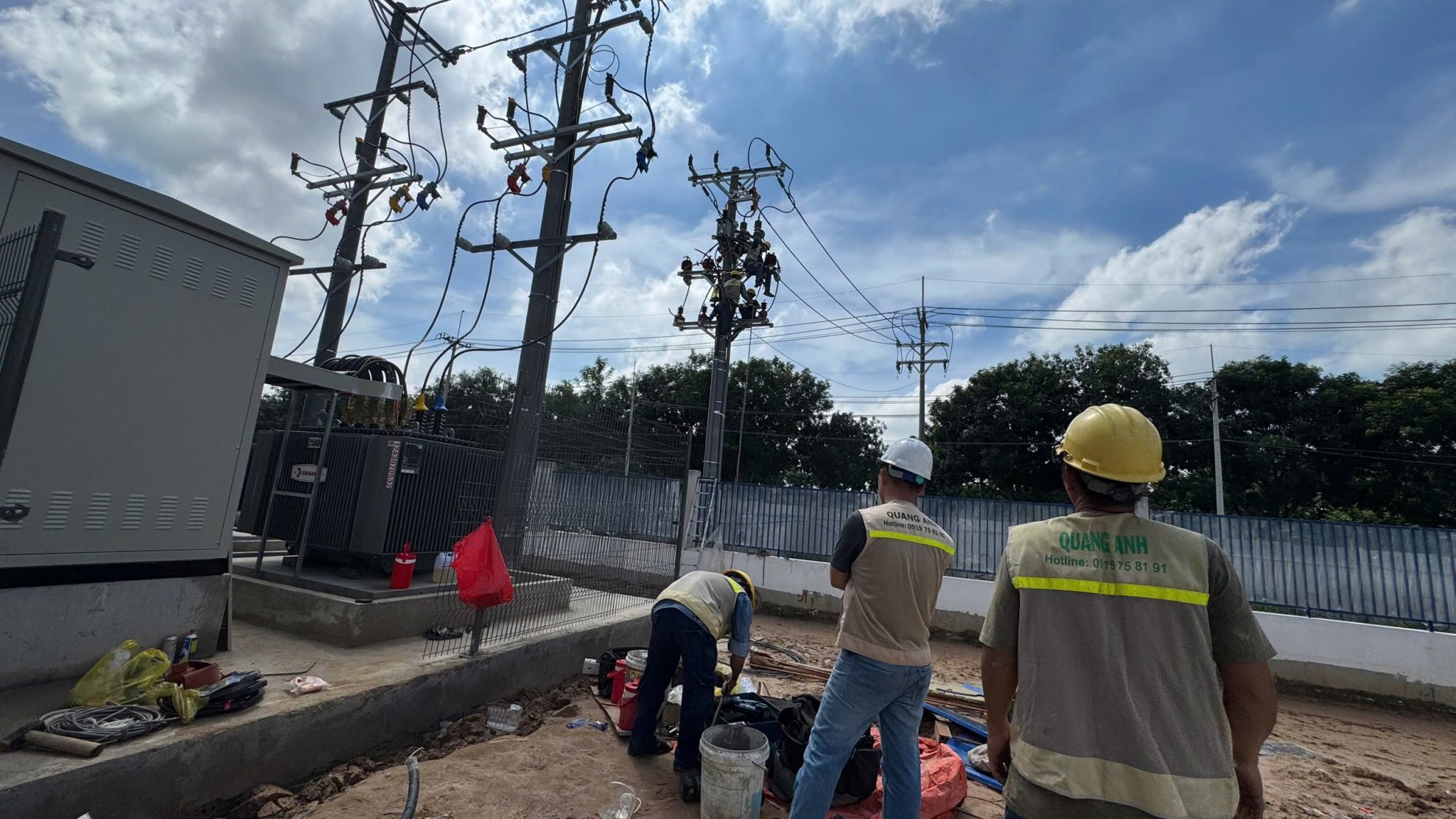 QuangAnhcons MEP Implementation QuangAnhcons triển khai hệ thống MEP