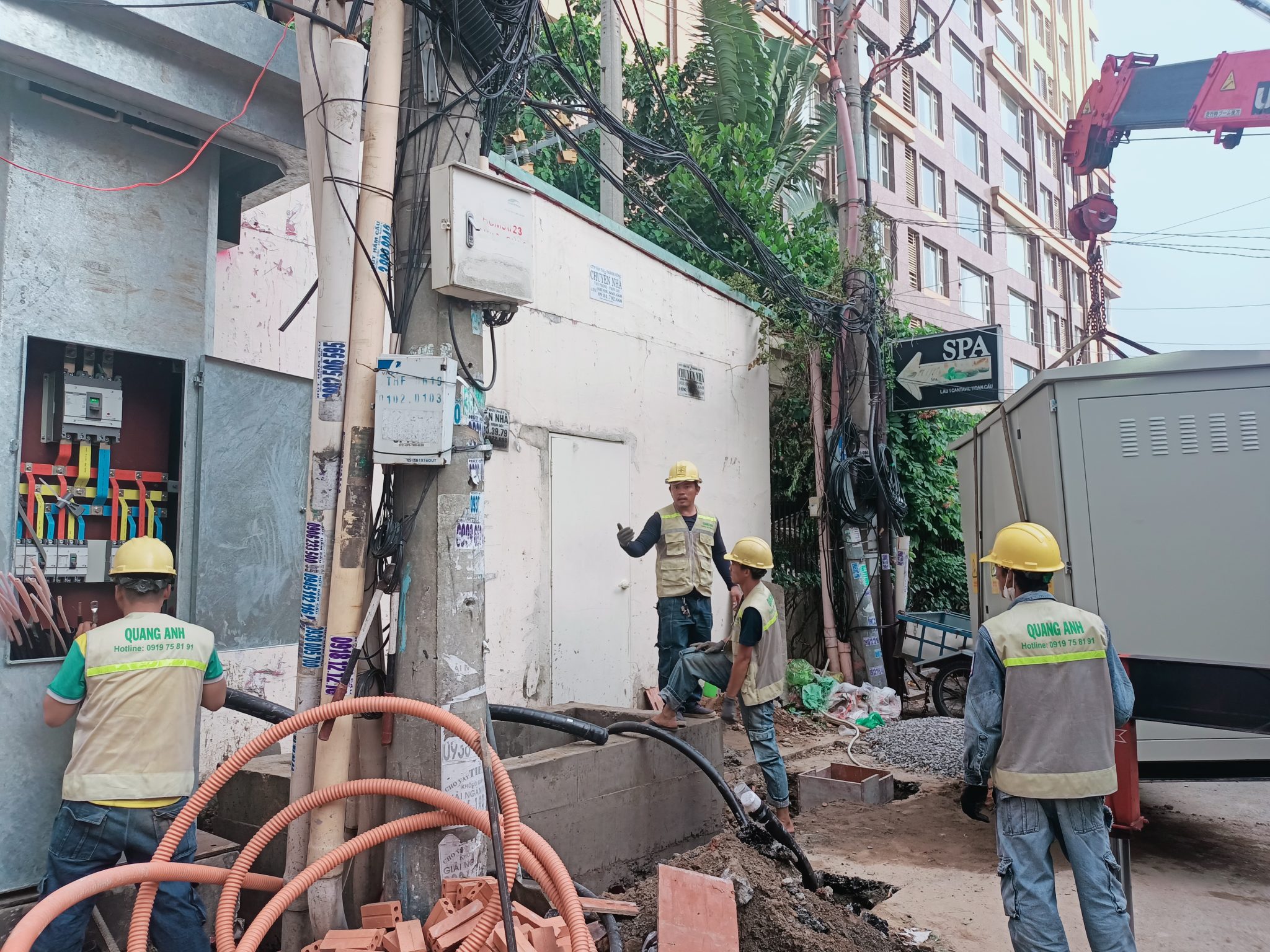 Dịch vụ khách hàng tận tâm từ Quanganhcons
