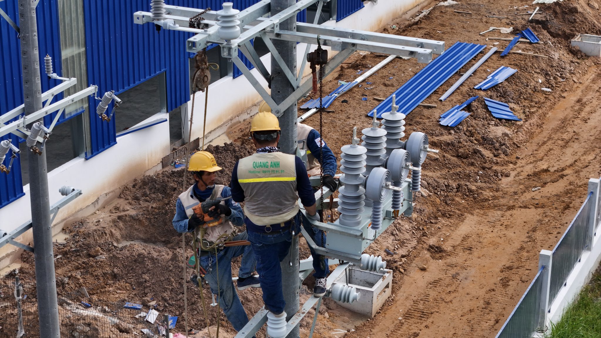 Chuyên gia Quanganhcons thực hiện quy trình