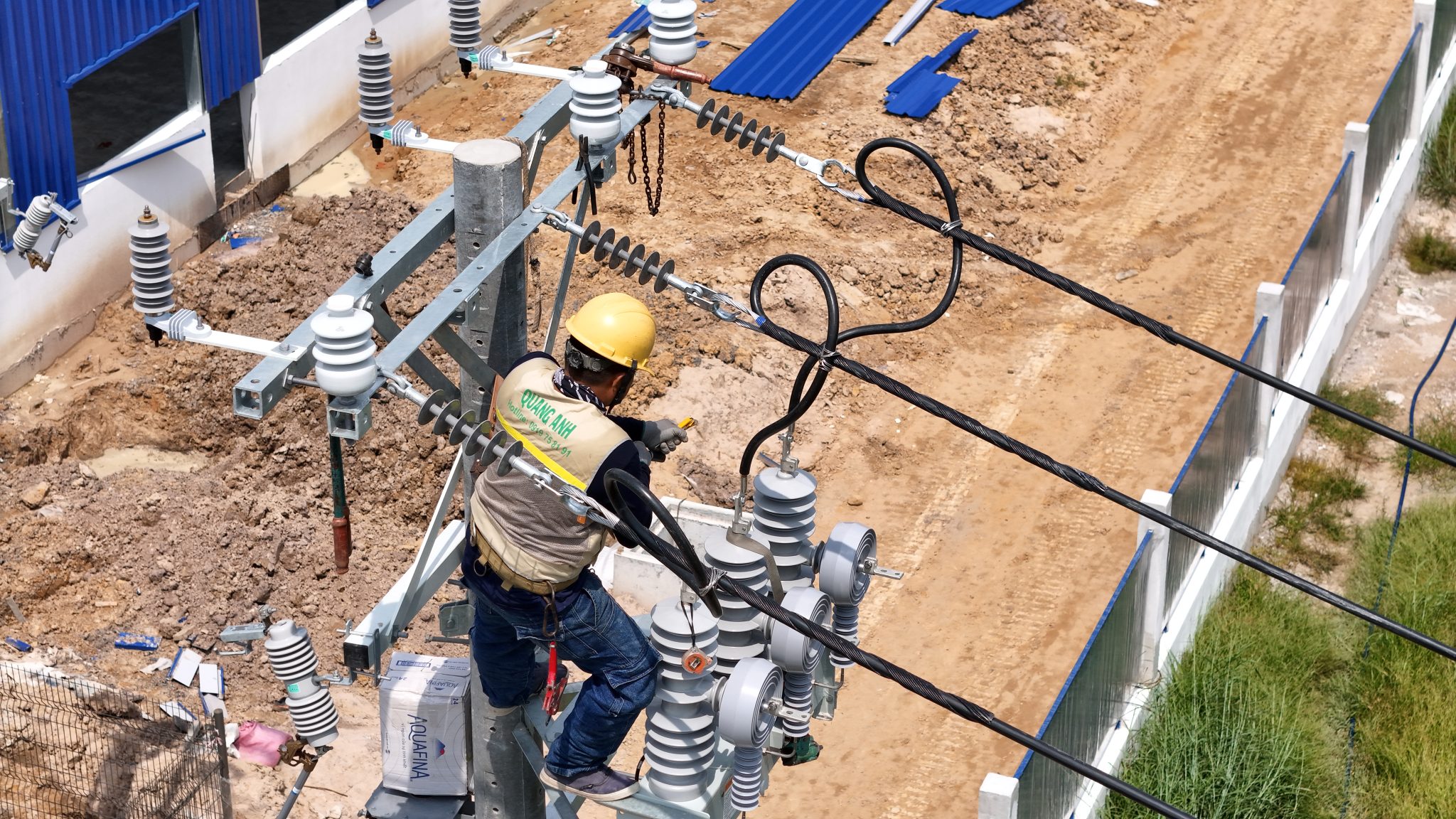 Bố trí tủ điện công nghiệp Tổng quan tủ điện công nghiệp được bố trí hiệu quả.